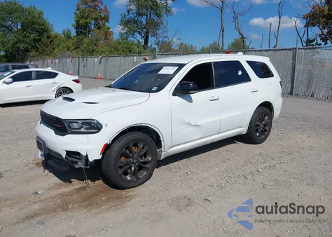 2021 Dodge Durango Gt Plus Awd from USA, damaged, VIN 1C4RDJDGXMC557642